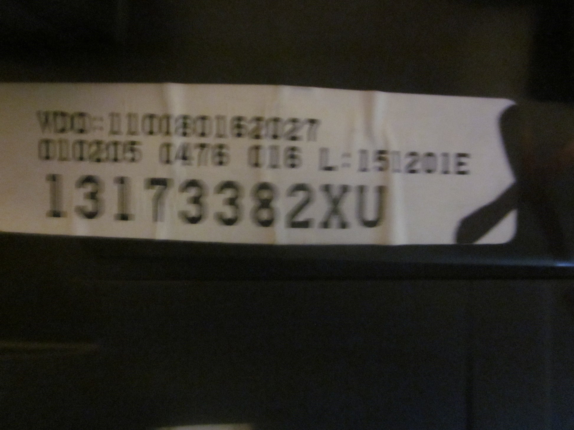 Opel Meriva A Speedometer - Instrument Med OEM Nr. Ophugger Fra Opel Ophugger