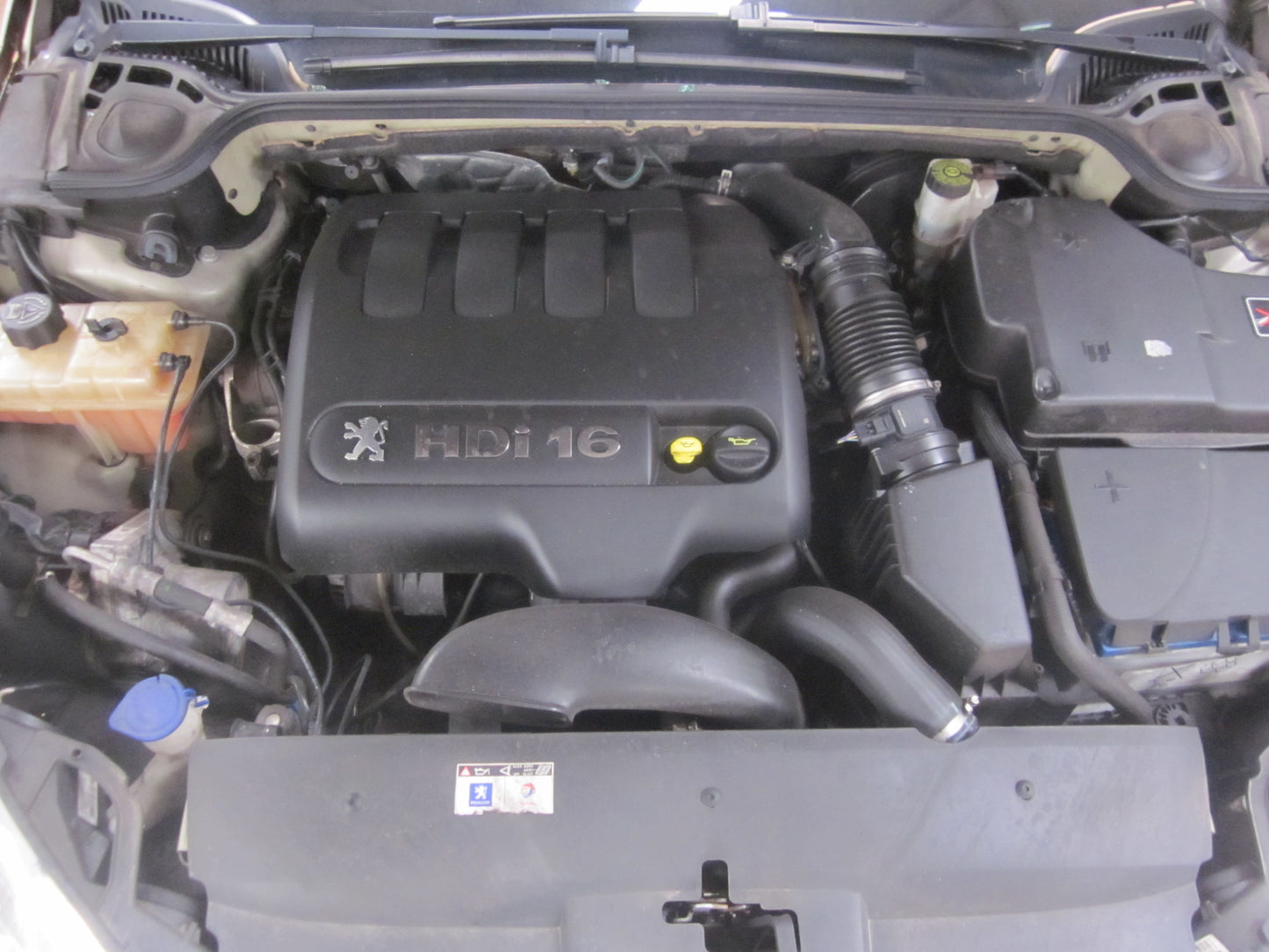 Peugeot 407 Pluk-Selv-Bil Med OEM Nr. Ophugger Fra Peugeot Ophugger