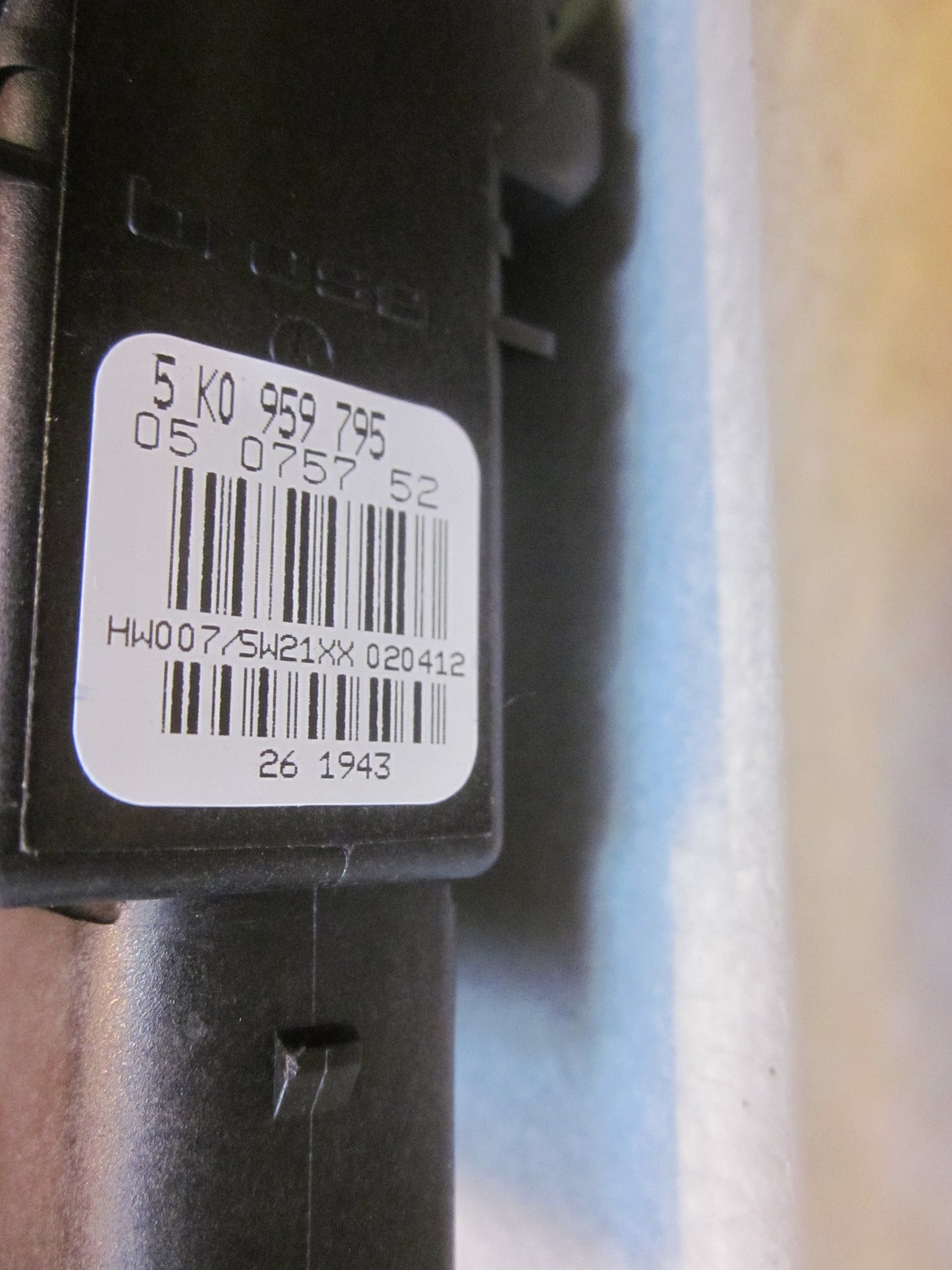 VW Touran GP2 Rudemotor - Rudehejs Med OEM Nr. 5K0959795 Fra VW Ophugger