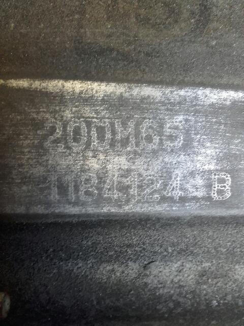 Peugeot 407 Gearkasse 5 Trin Med OEM Nr. 20DM65 Fra Peugeot Ophugger