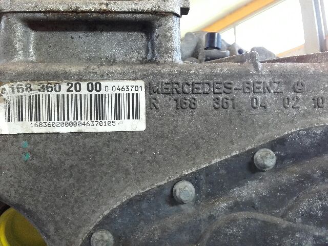 Mercedes A W168 Gearkasse 5 Trin Med OEM Nr. A16836011001683601100 Fra Mercedes Ophugger