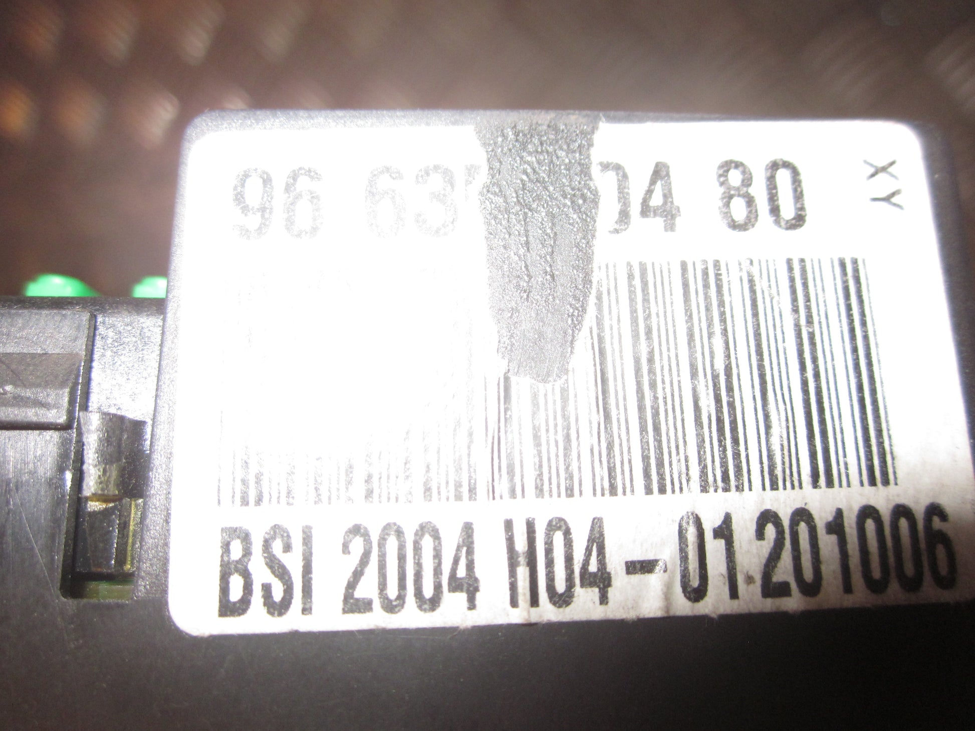 Peugeot 407 Startspærre Med OEM Nr. 0281012984 Fra Peugeot Ophugger