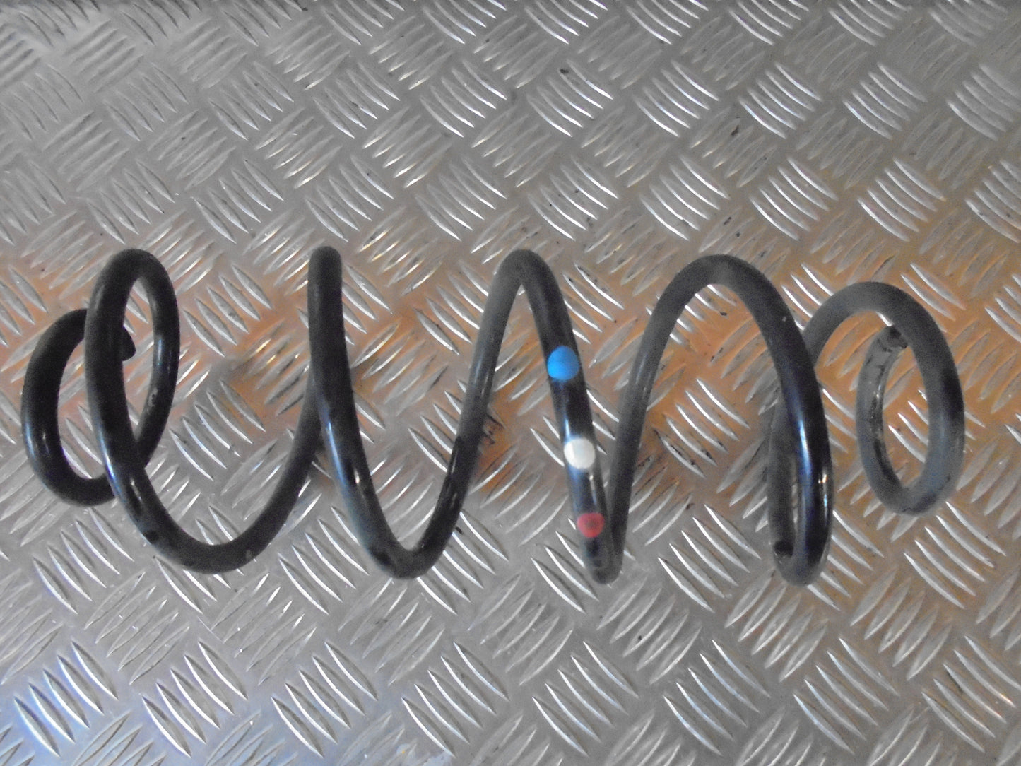 Peugeot 207 Bagfjeder Spiral Med OEM Nr. Ophugger Fra Peugeot Ophugger