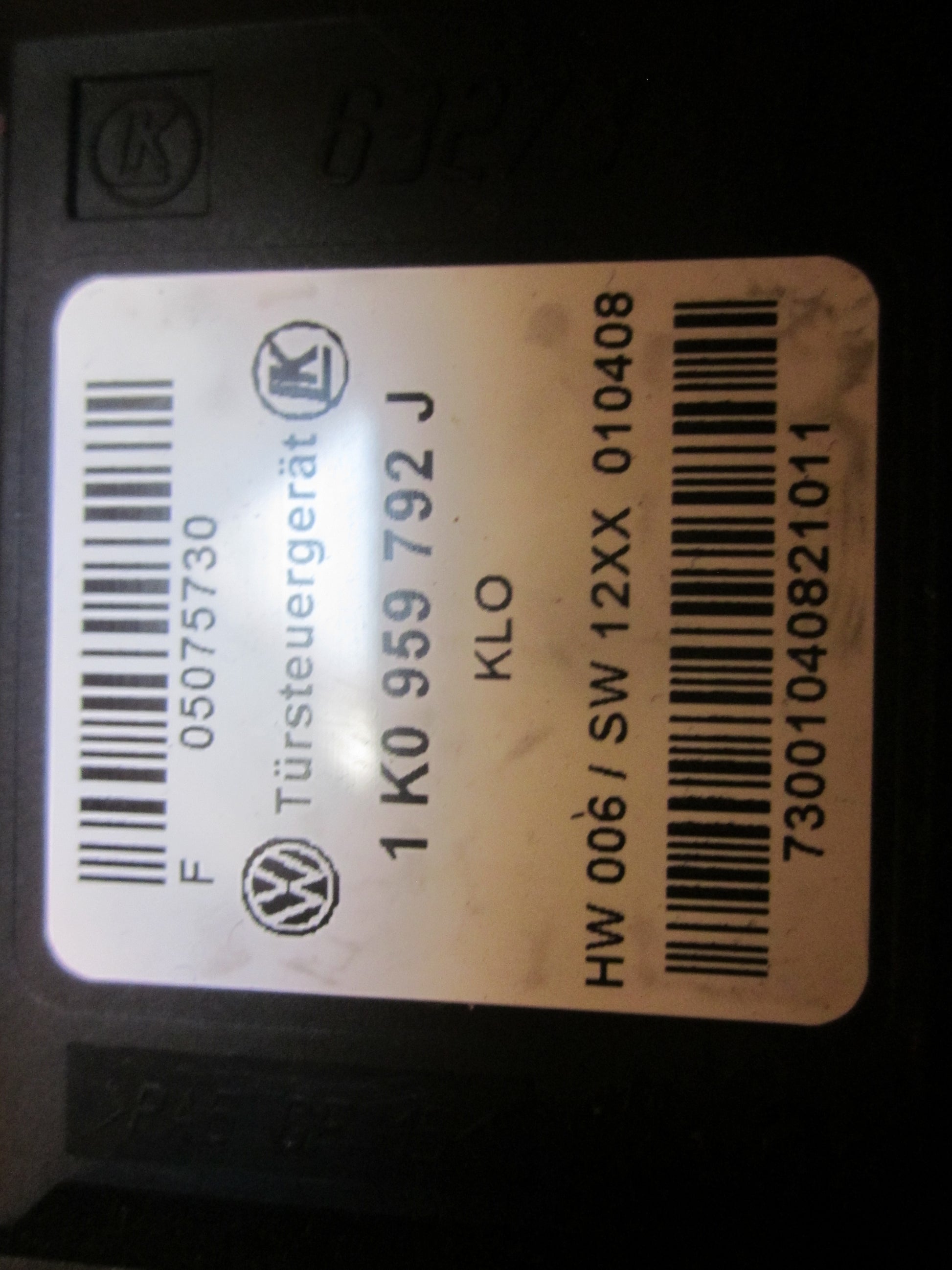 Skoda Octavia Rudemotor - Rudehejs Med OEM Nr. 1T0959702D Fra Skoda Ophugger