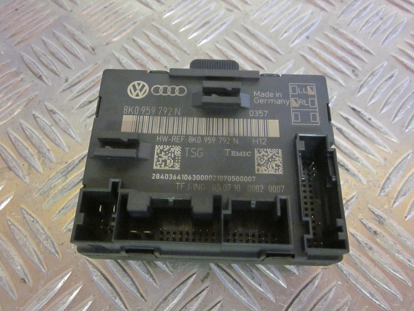 Audi A6 4G Bcm / Komfortkomputer Med OEM Nr. 8K0959792N Fra Audi Ophugger
