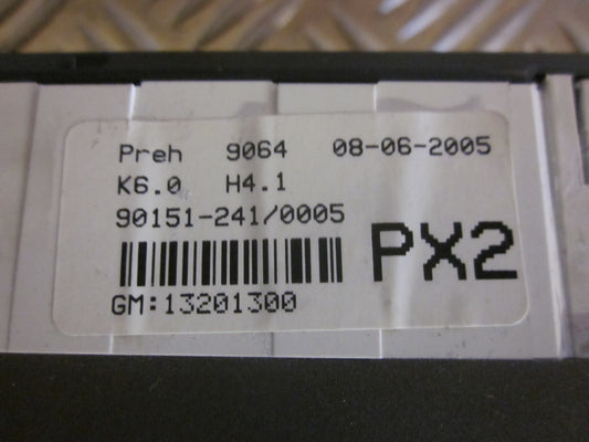 Opel Astra H Varmeregulering Med OEM Nr. Ophugger Fra Opel Ophugger