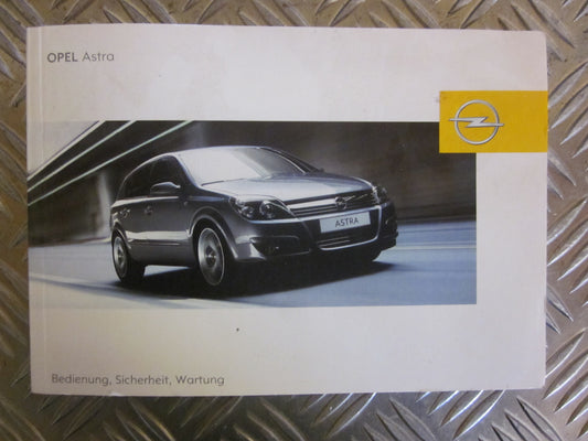 Opel Astra H Instruktionsbog Med OEM Nr. Ophugger Fra Opel Ophugger