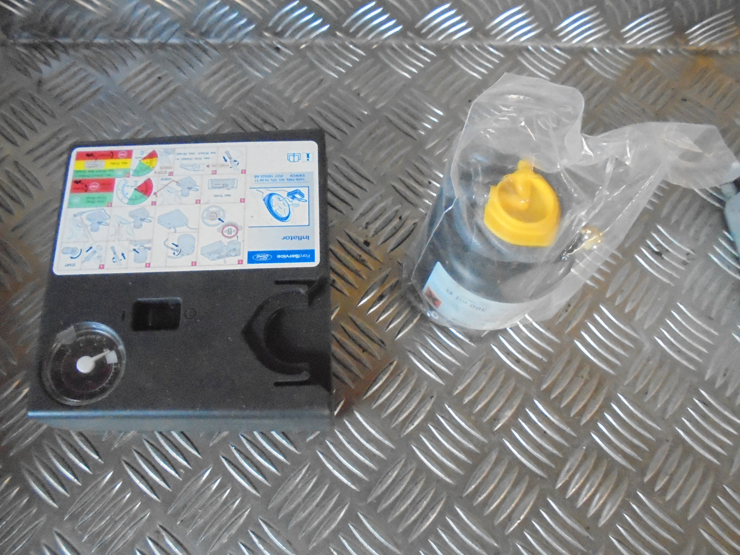 Ford Fiesta 7 Reservehjul Med OEM Nr. Ophugger Fra Ford Ophugger