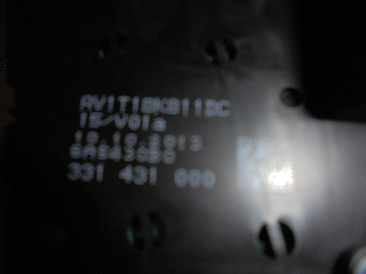 Ford Fiesta 7 Radio M/Cd Med OEM Nr. AV1T18K811DC Fra Ford Ophugger