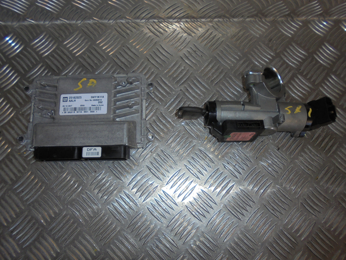 Chevrolet Spark Startspærre Med OEM Nr. 96958816 Fra Chevrolet Ophugger