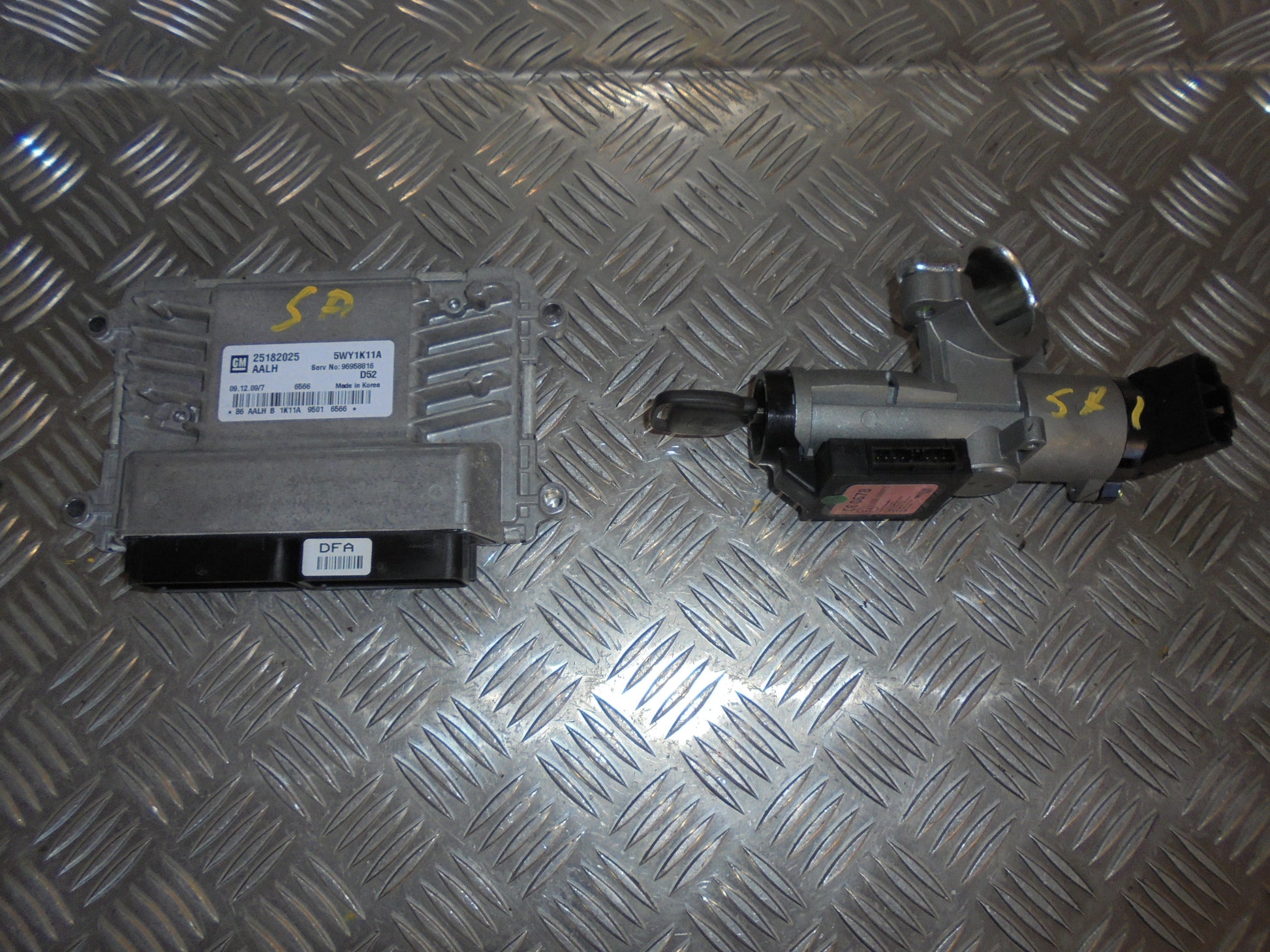 Chevrolet Spark Startspærre Med OEM Nr. 96958816 Fra Chevrolet Ophugger