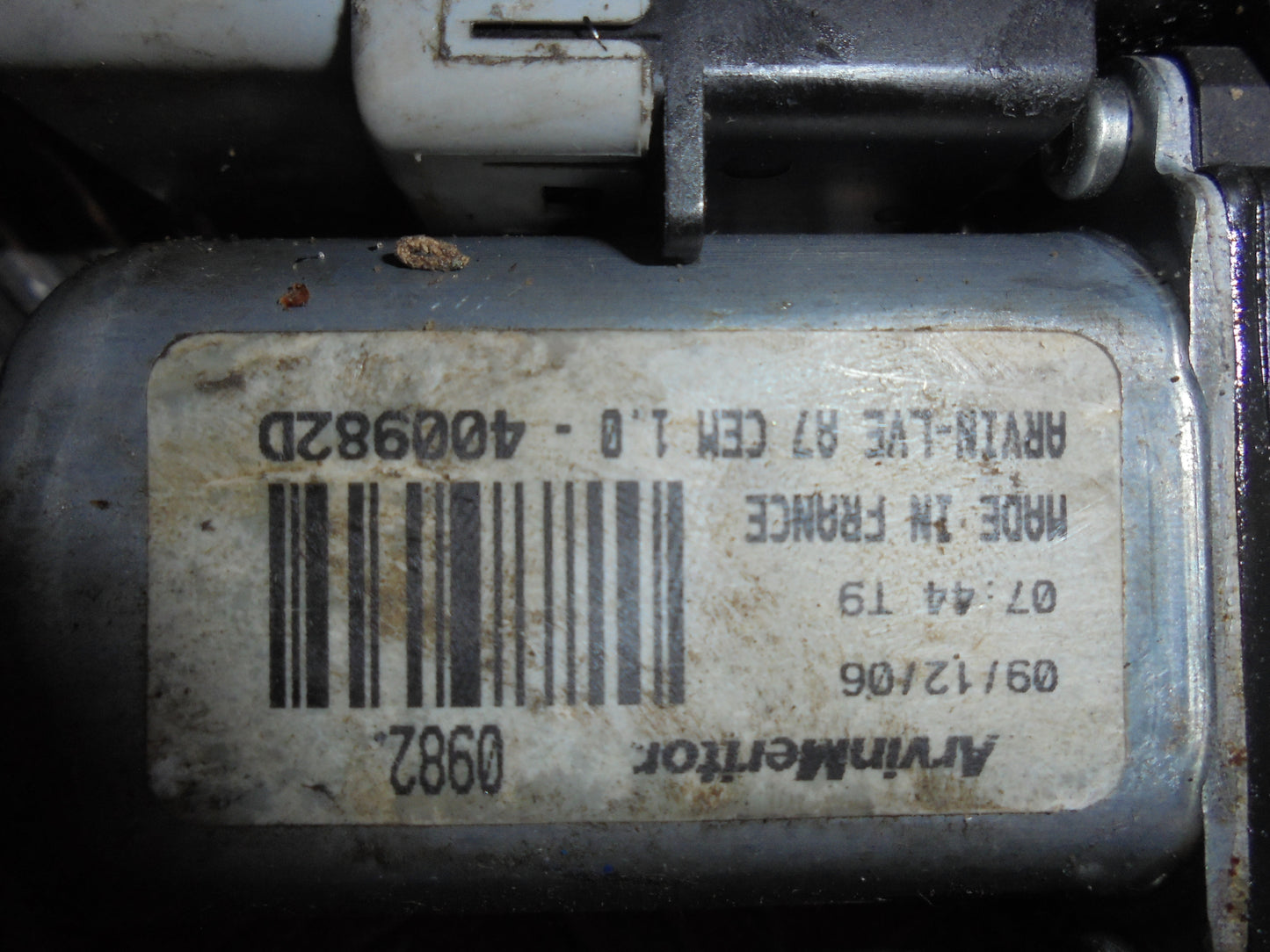 Citroen Jumpy Rudemotor - Rudehejs Med OEM Nr. Ophugger Fra Citroen Ophugger