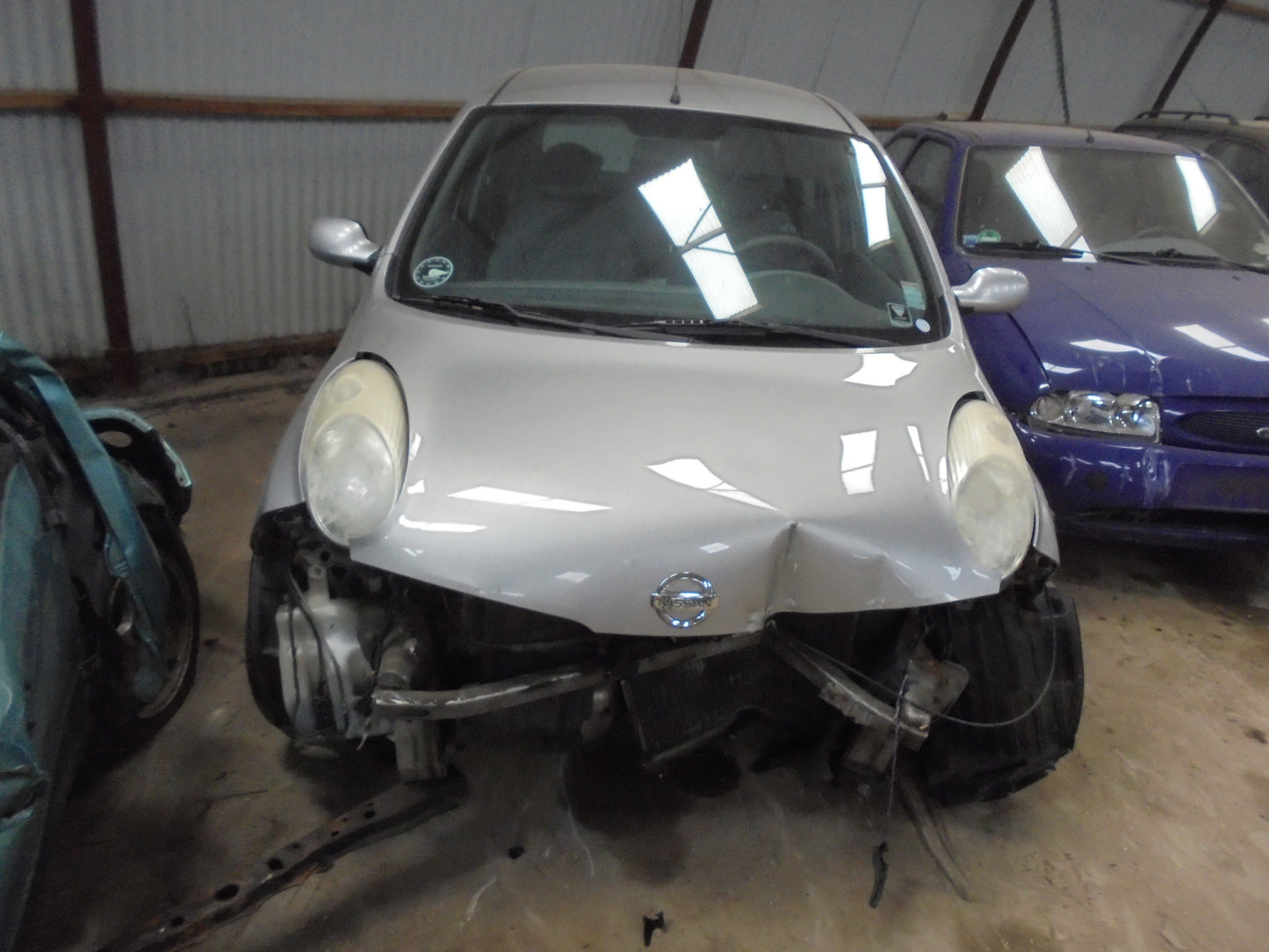 Nissan Micra K12 Pluk-Selv-Bil Med OEM Nr. Ophugger Fra Nissan Ophugger