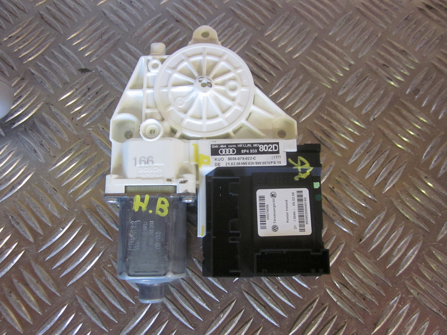 Audi A3 8P Rudemotor - Rudehejs Med OEM Nr. 0130822263 Fra Audi Ophugger