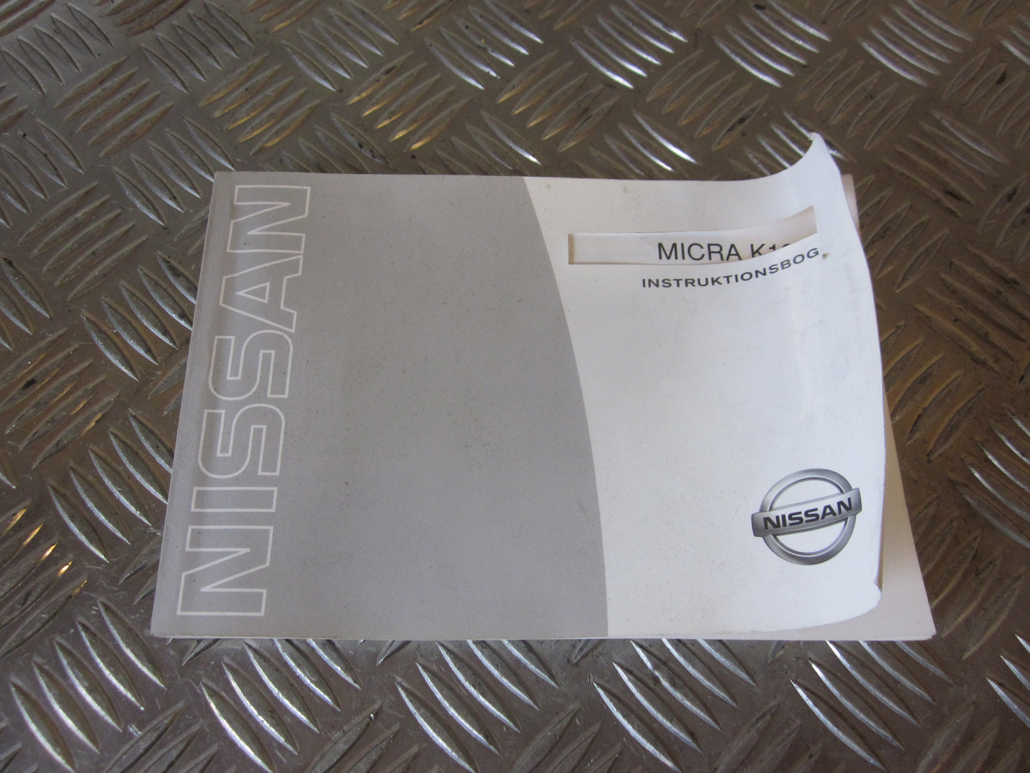 Nissan Micra K12 Instruktionsbog Med OEM Nr. Ophugger Fra Nissan Ophugger