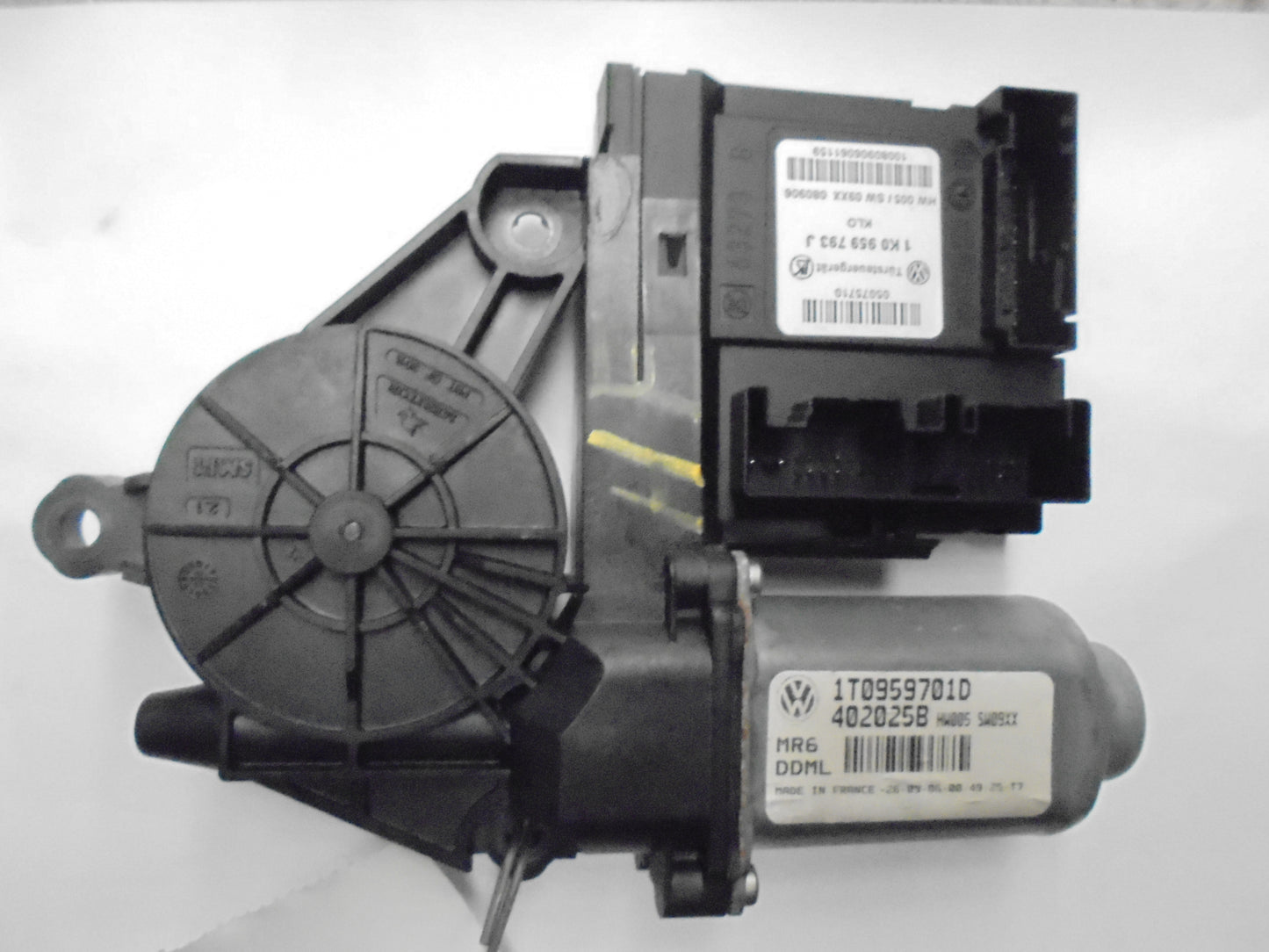 Skoda Fabia Rudemotor - Rudehejs Med OEM Nr. 1T0959701D Fra Skoda Ophugger