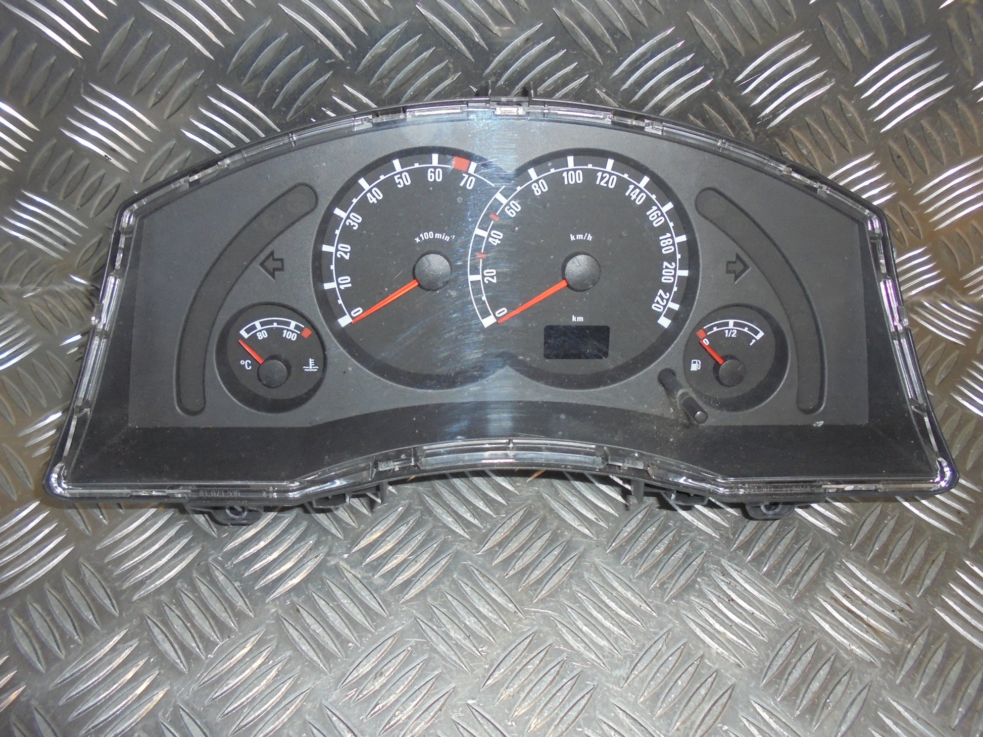 Opel Meriva A Speedometer - Instrument Med OEM Nr. Ophugger Fra Opel Ophugger