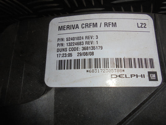 Opel Meriva A Kølerblæser El Med OEM Nr. Ophugger Fra Opel Ophugger