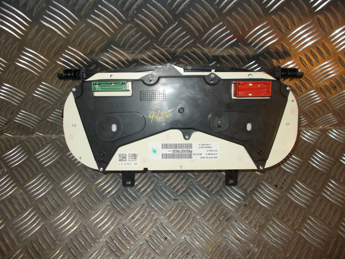 Renault Clio 2 Speedometer - Instrument Med OEM Nr. Ophugger Fra Renault Ophugger