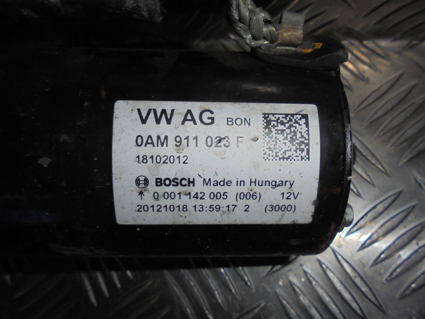 VW Touran 1T GP Starter Med OEM Nr. 0AM911023F Fra VW Ophugger