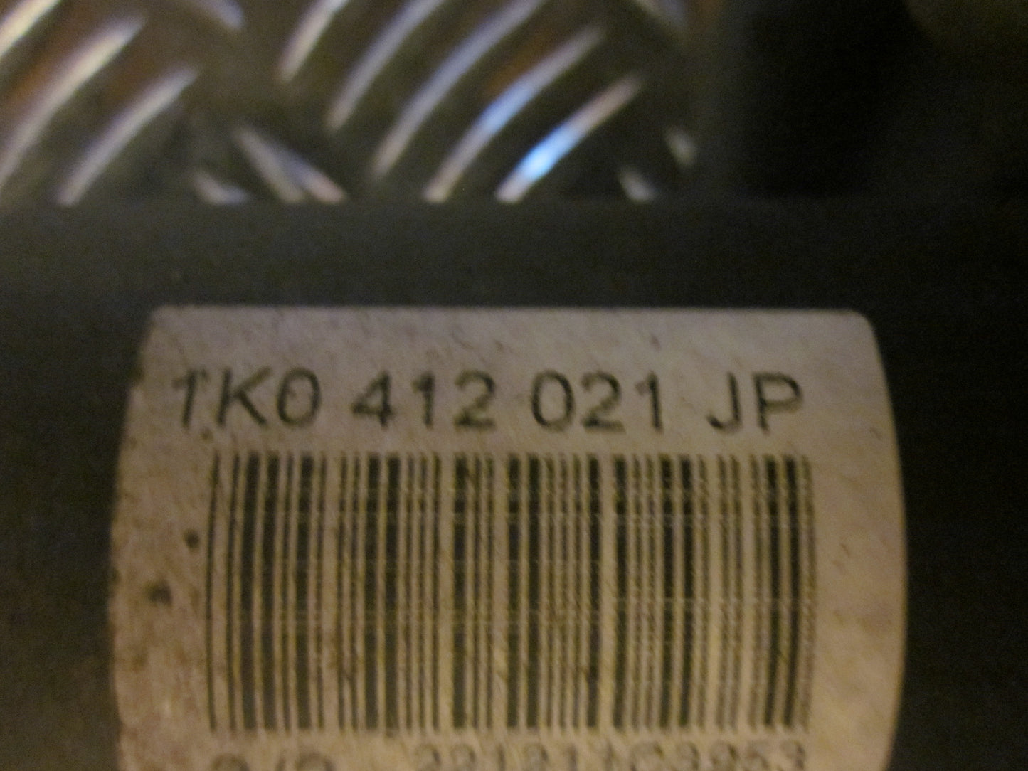 VW Touran 1T GP Fjederben For V Med OEM Nr. 1K0412021JP Fra VW Ophugger