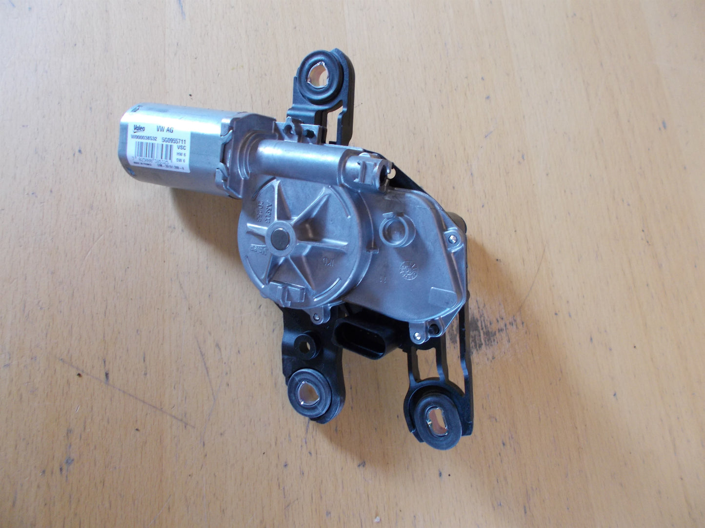 VW Golf 7 Au Bagrudevisker Motor Med OEM Nr. 5G0955711 Fra VW Ophugger