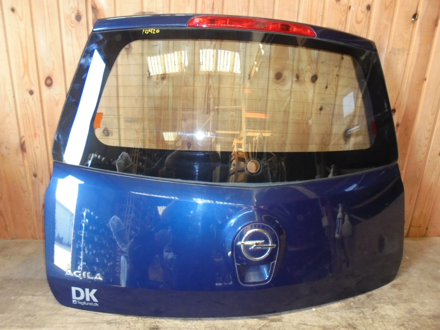 Opel Agila B Bagklap Med OEM Nr. 93193294 Fra Opel Ophugger