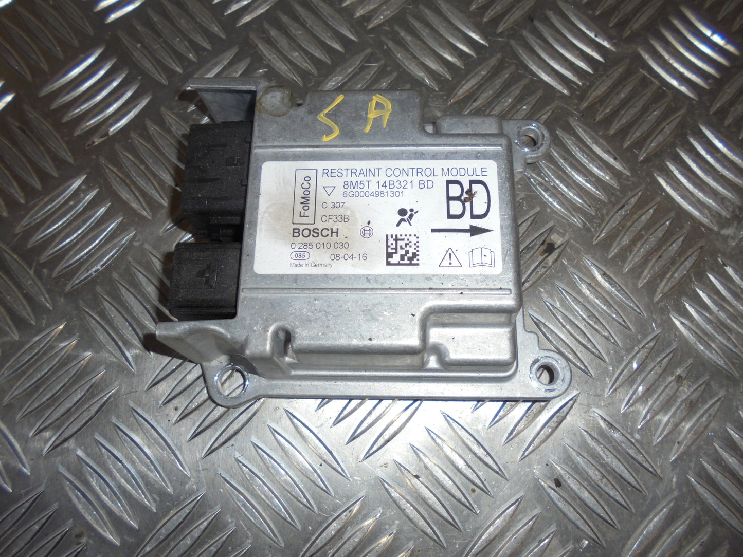 Ford Focus Airbag Elboks Med OEM Nr. 0285010030 Fra Ford Ophugger