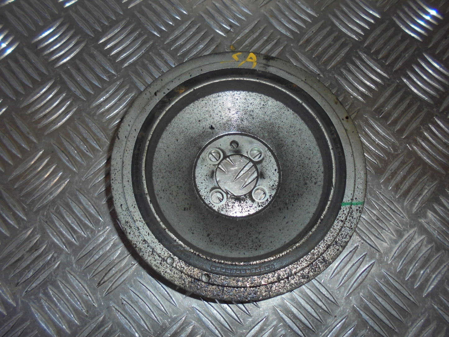 Opel Zafira B Krumtap Remskive Servo Med OEM Nr. Ophugger Fra Opel Ophugger