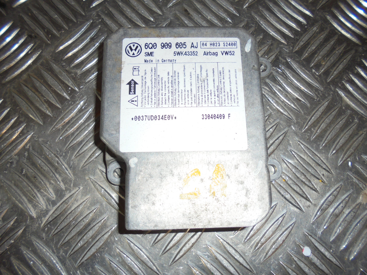 VW Caddy 2K Airbag Elboks Med OEM Nr. Ophugger Fra VW Ophugger