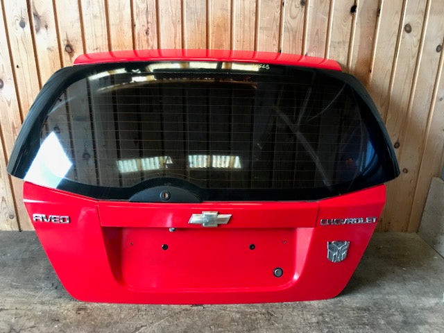 Chevrolet Aveo Bagklap Med OEM Nr. Ophugger Fra Chevrolet Ophugger