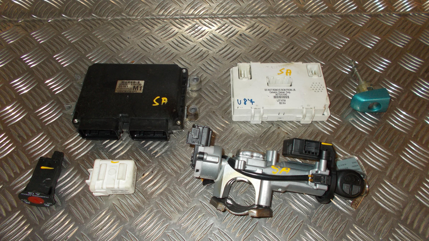 Suzuki Splash Motorstyring - Motorstyreboks - Injection Elboks Med OEM Nr. 3392051K13 Fra Suzuki Ophugger