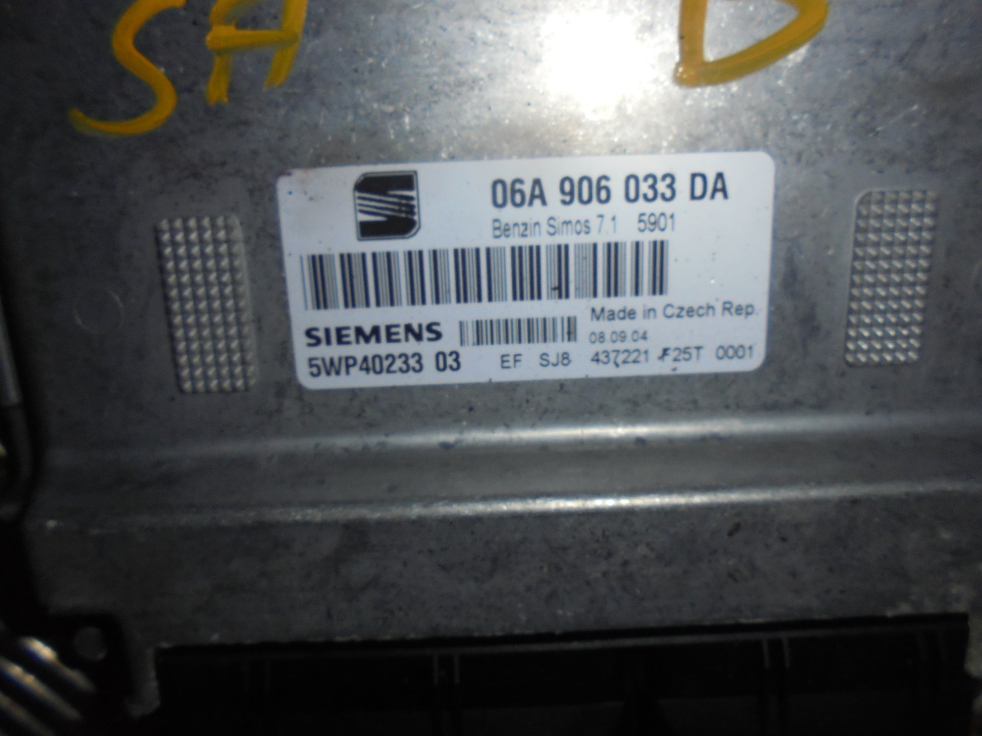 Seat Altea Motorstyring - Motorstyreboks - Injection Elboks Med OEM Nr. 06A906033DA Fra Seat Ophugger