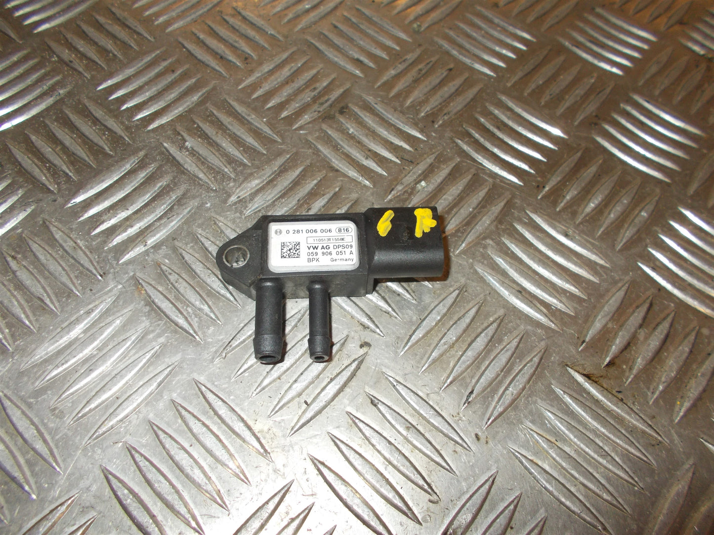Audi A6 4G Map Sensor Med OEM Nr. 0281006006 Fra Audi Ophugger
