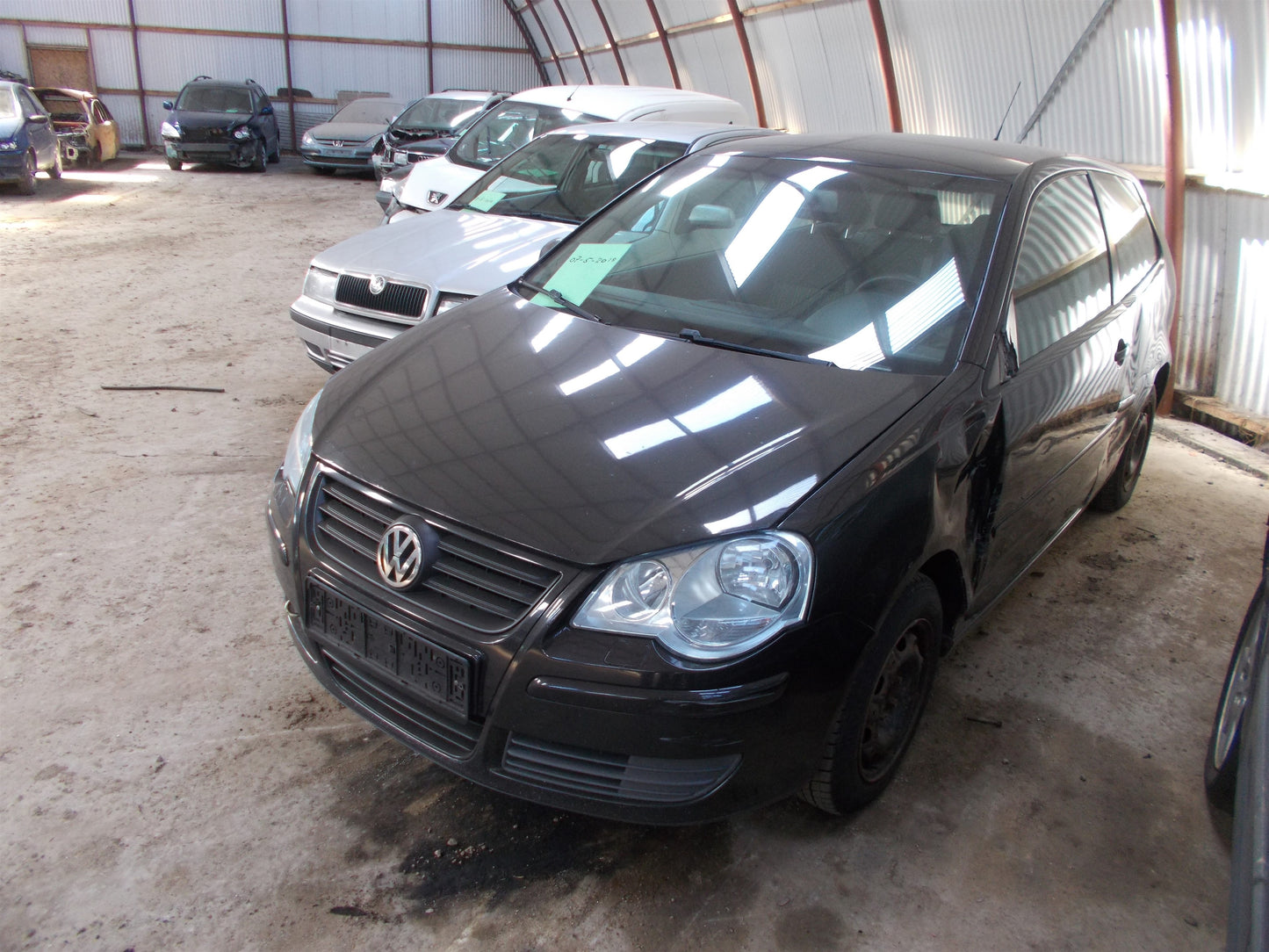 VW Polo 9N Pluk-Selv-Bil Med OEM Nr. Ophugger Fra VW Ophugger