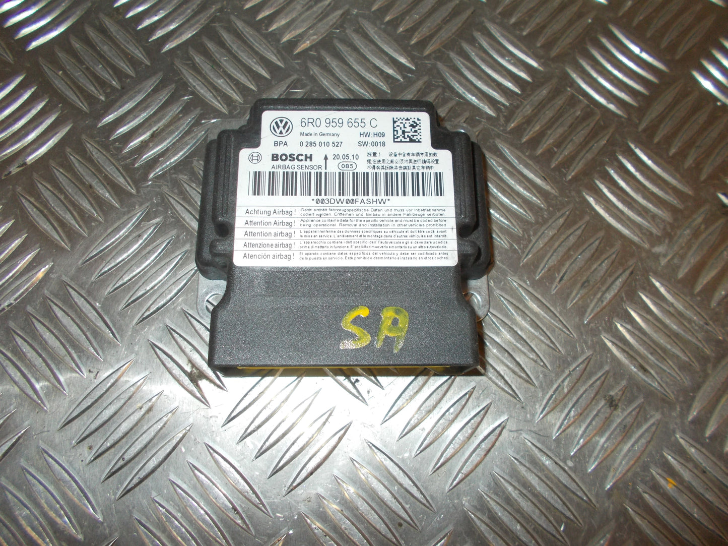 Seat Ibiza Airbag Elboks Med OEM Nr. 6R0959655C Fra Seat Ophugger