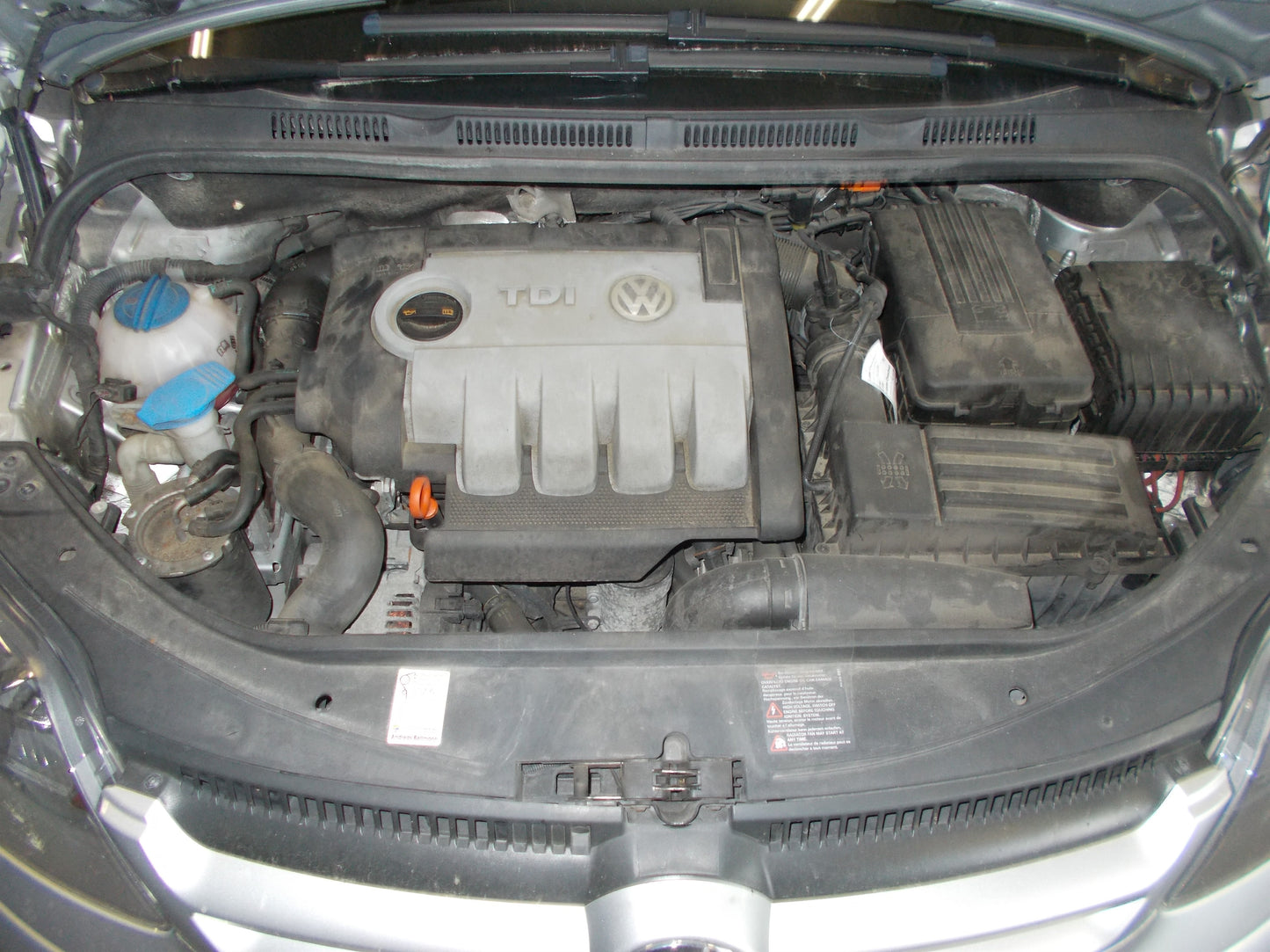 VW Golf 5 1K Pluk-Selv-Bil Med OEM Nr. Ophugger Fra VW Ophugger