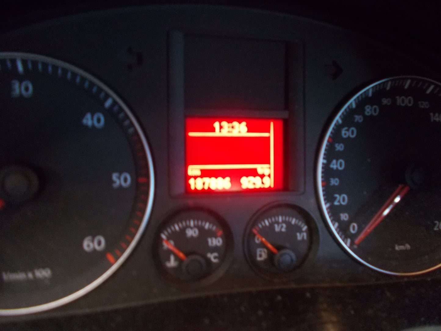 VW Golf 5 1K Pluk-Selv-Bil Med OEM Nr. Ophugger Fra VW Ophugger