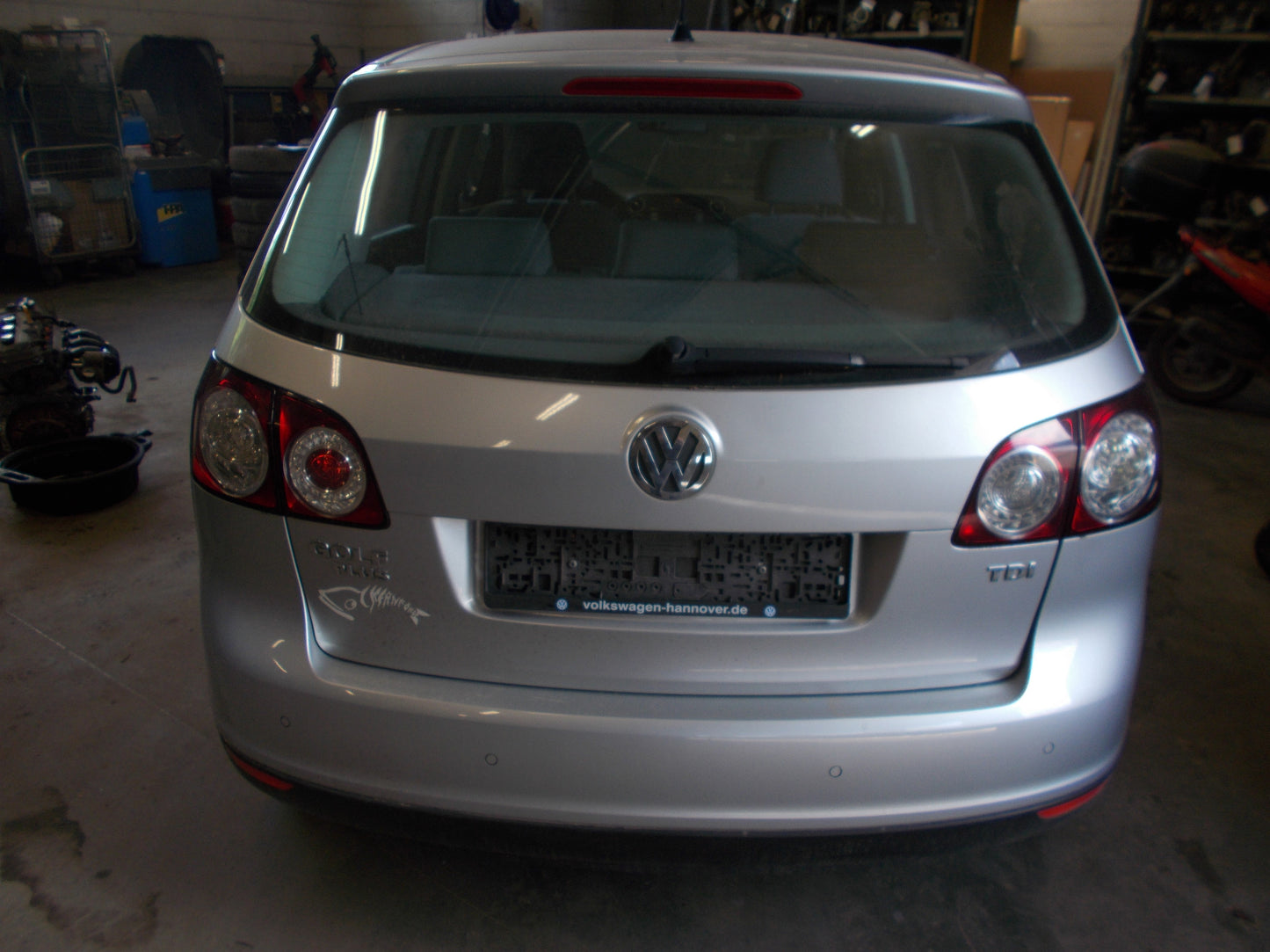 VW Golf 5 1K Pluk-Selv-Bil Med OEM Nr. Ophugger Fra VW Ophugger