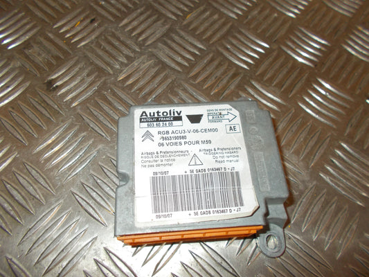 Citroen Berlingo Airbag Elboks Med OEM Nr. Ophugger Fra Citroen Ophugger