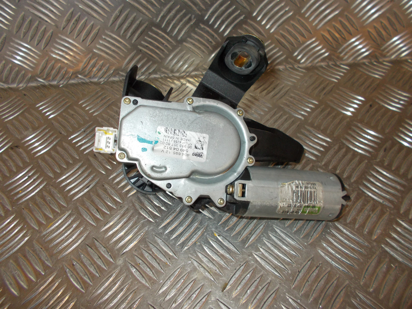Citroen C5 Bagrudevisker Motor Med OEM Nr. 9638335780 Fra Citroen Ophugger