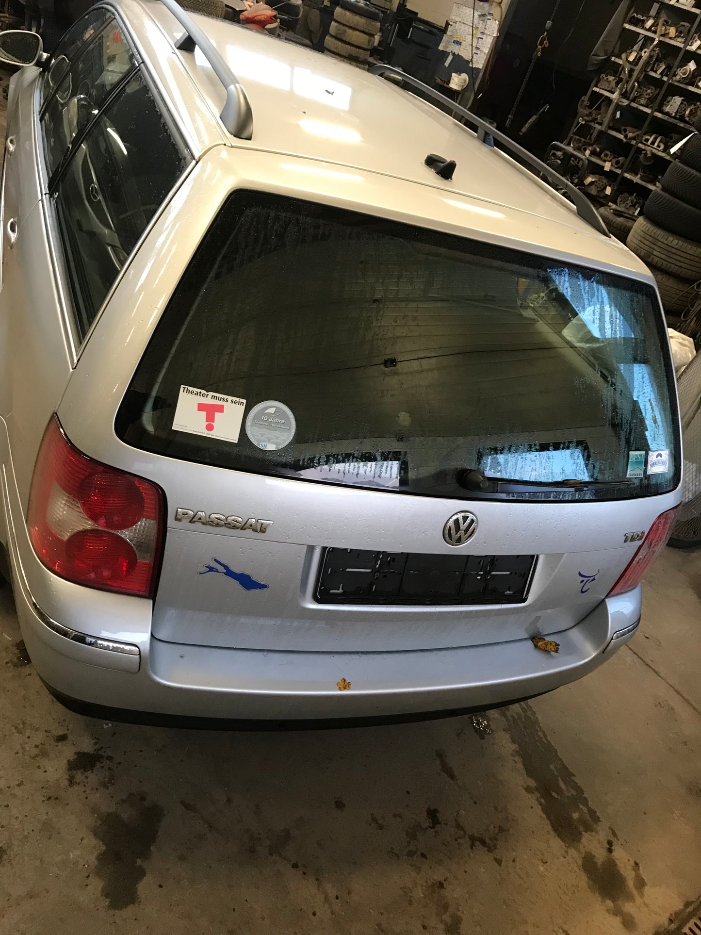 VW Passat 3B Pluk-Selv-Bil Med OEM Nr. Ophugger Fra VW Ophugger