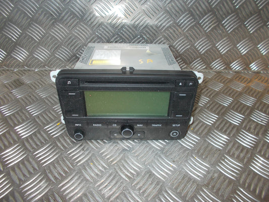 Skoda Octavia Radio M/Cd Med OEM Nr. 1Z0035191 Fra Skoda Ophugger