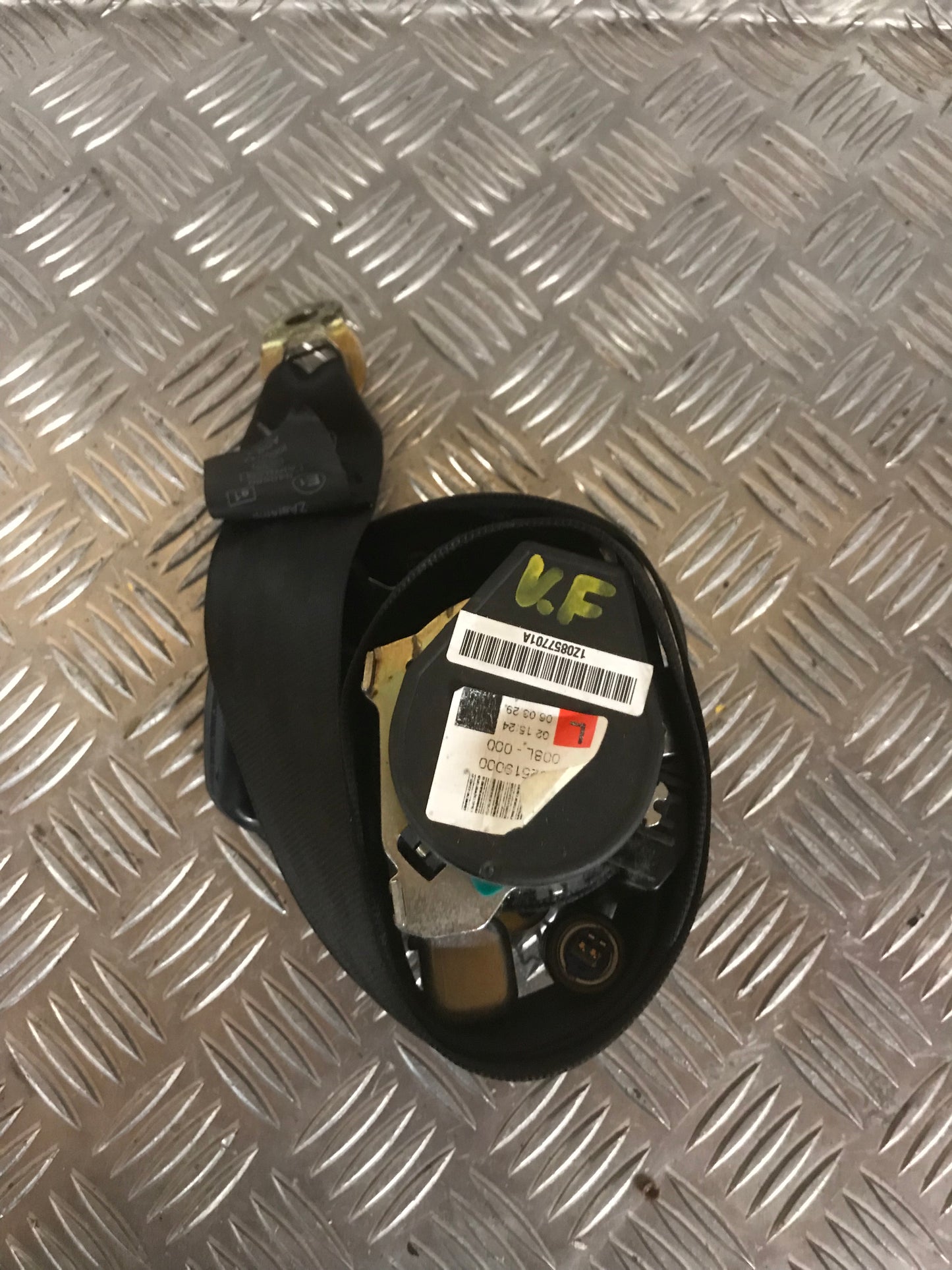 Skoda Octavia Sikkerhedsseler For Med OEM Nr. 1Z0857701A Fra Skoda Ophugger