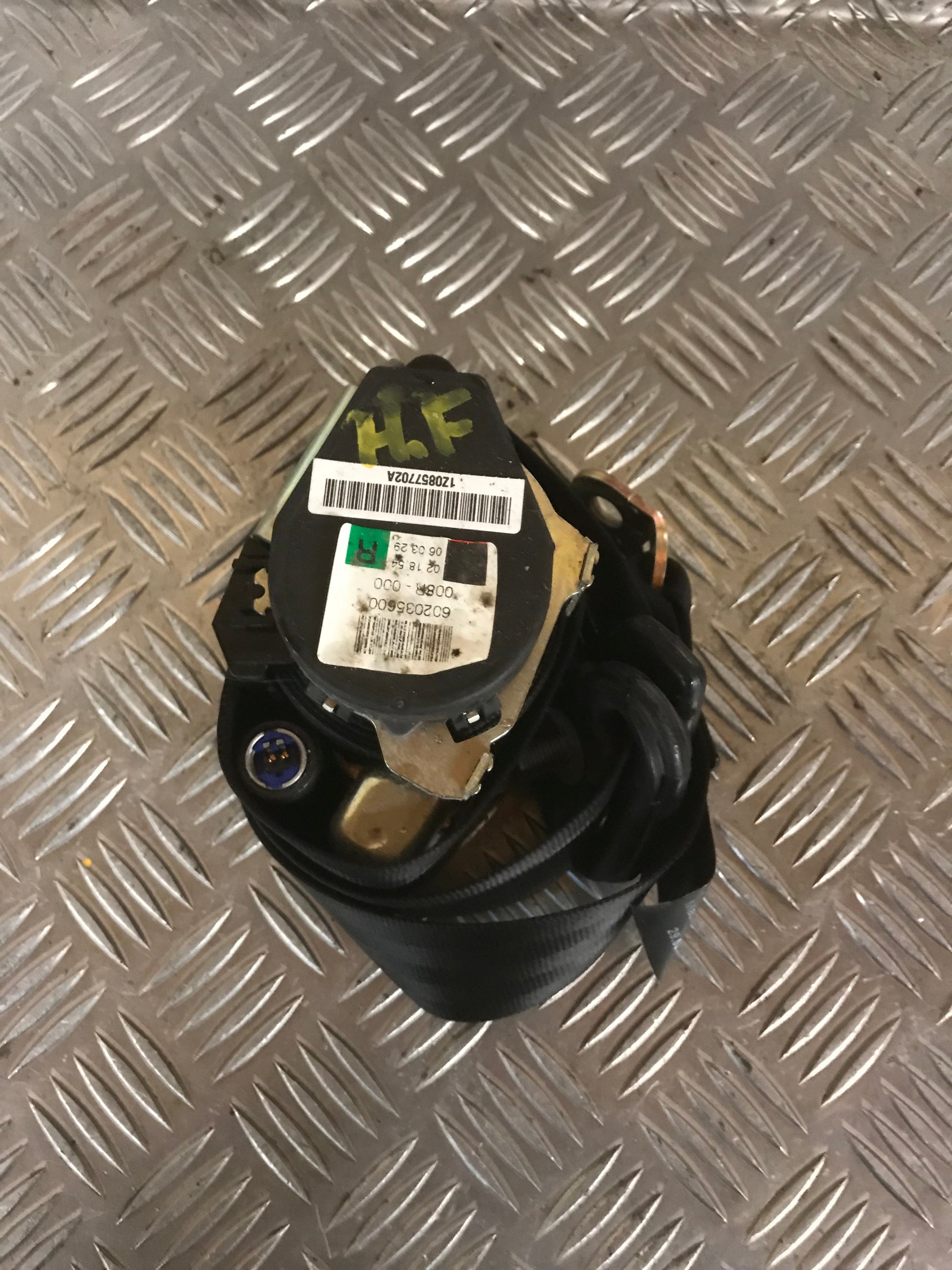 Skoda Octavia Sikkerhedsseler For Med OEM Nr. 1Z0857702A Fra Skoda Ophugger