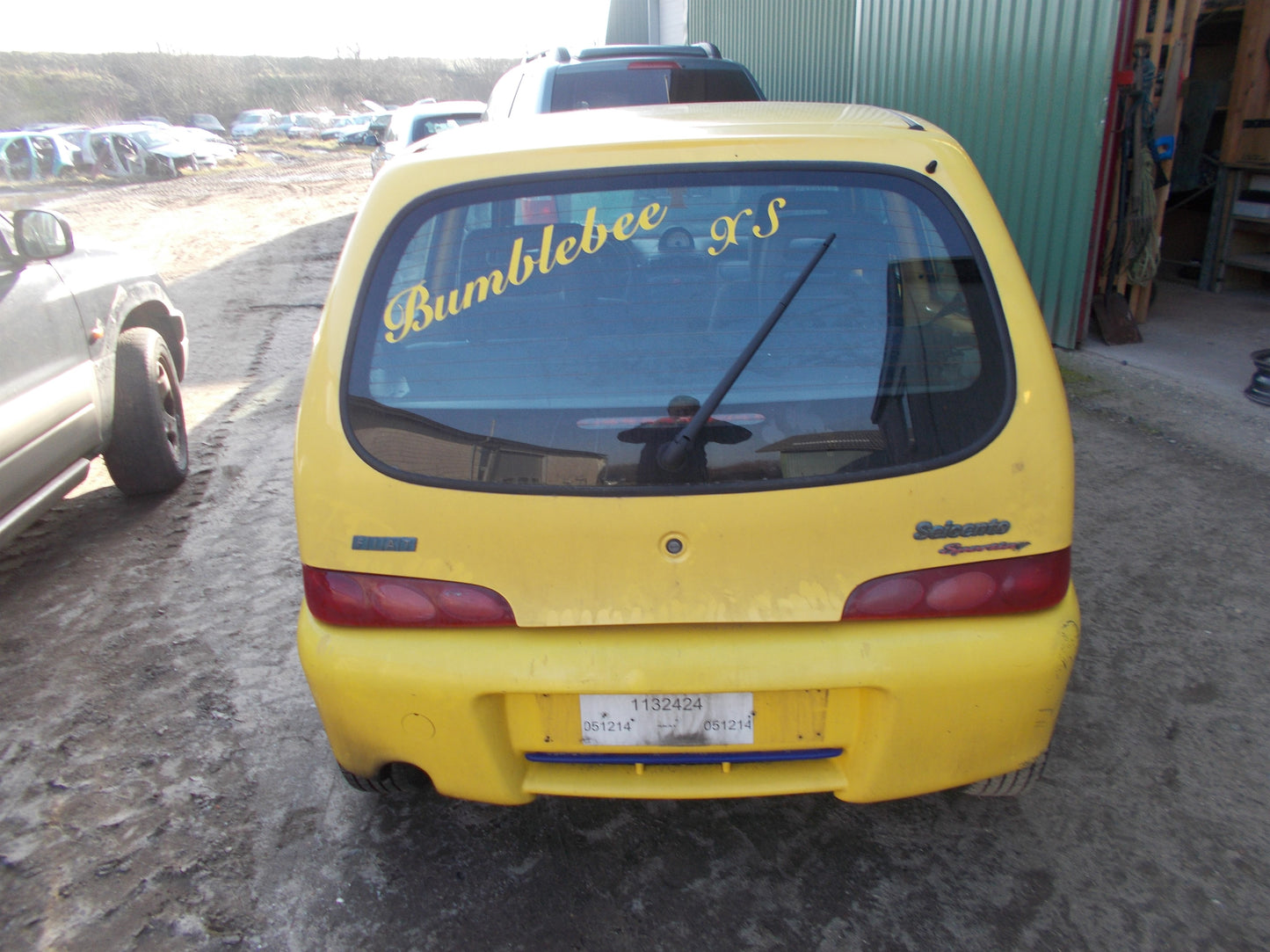 Fiat Seicento Pluk-Selv-Bil Med OEM Nr. Ophugger Fra Fiat Ophugger