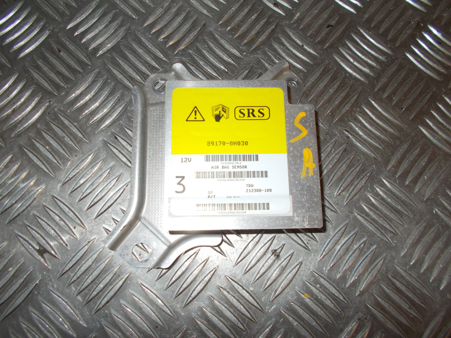 Citroen C1 Airbag Elboks Med OEM Nr. 6546F8 Fra Citroen Ophugger