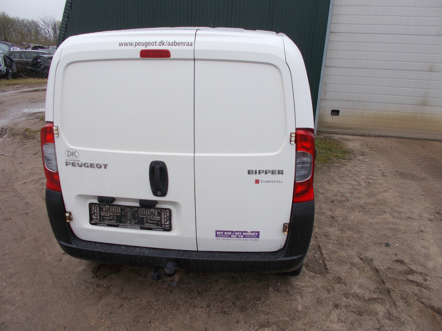 Peugeot Bipper Pluk-Selv-Bil Med OEM Nr. Ophugger Fra Peugeot Ophugger