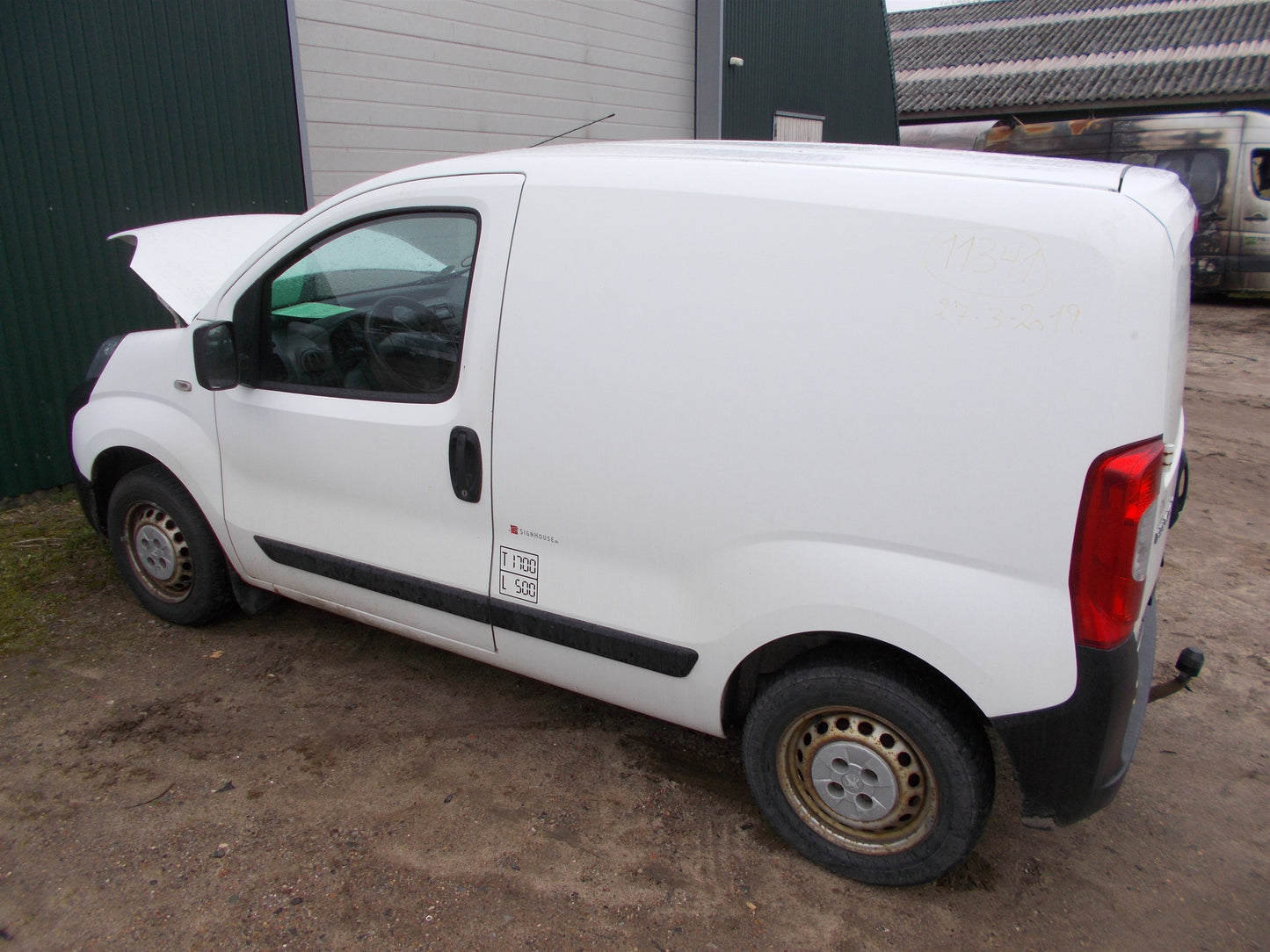 Peugeot Bipper Pluk-Selv-Bil Med OEM Nr. Ophugger Fra Peugeot Ophugger
