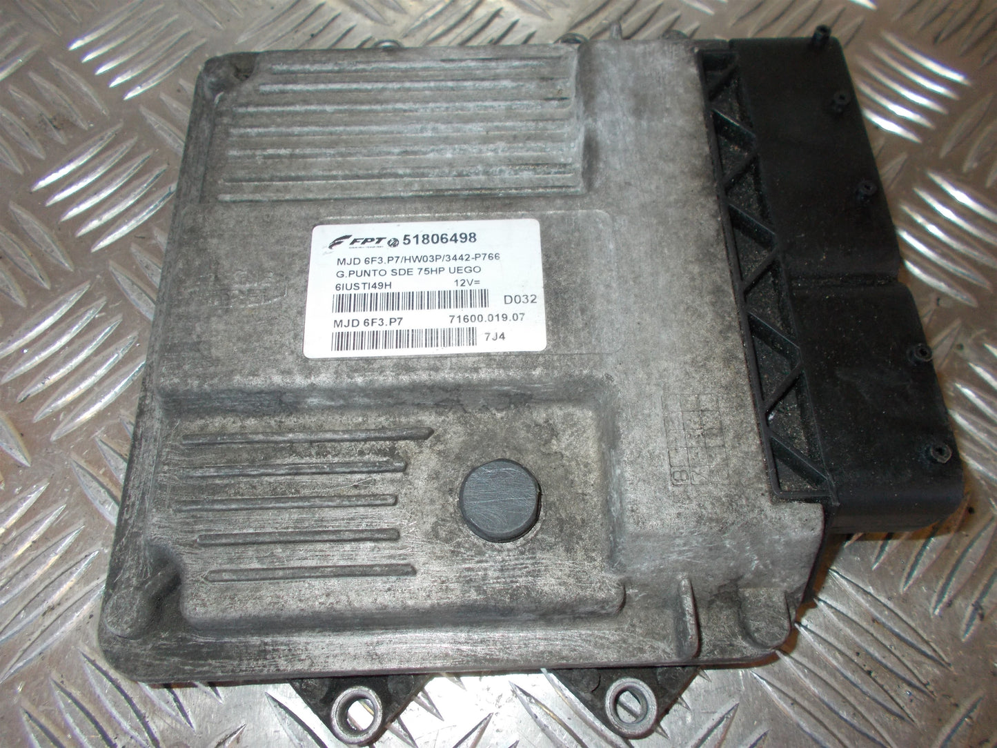 Fiat Grande Punto Startspærre Med OEM Nr. Ophugger Fra Fiat Ophugger